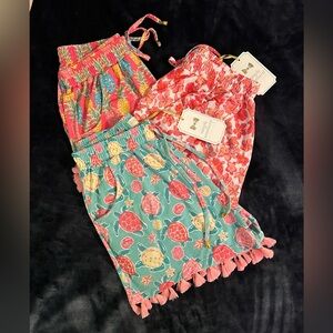 *Set of 3* Simply Southern tassle shorts